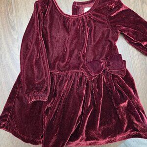 9 month Velvet Dress